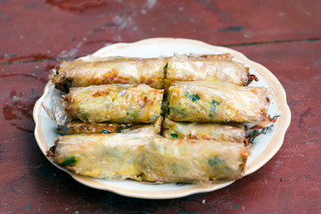 Vietnamese spring rools photo