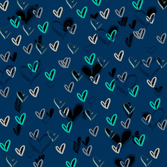 Abstract heart pattern background