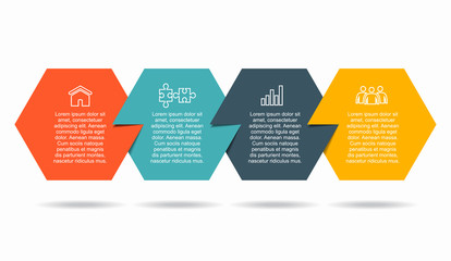 Infographic design template with place for your data. Vector illustration.