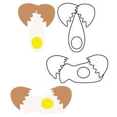 Object-Breaking Open a Brown Egg