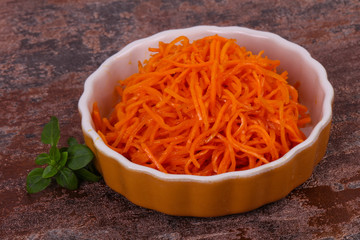 Korean cattot snack salad