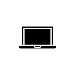 laptop goverment icon vector. laptop goverment vector design. sign design. flat style. Vector EPS 10