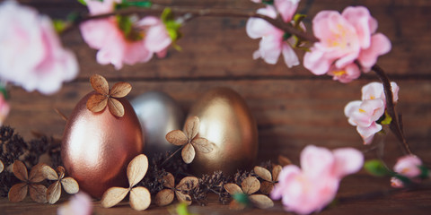 easter egg banner