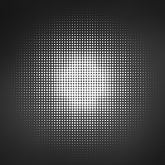 Black abstract vector circle round spots or dots design texture. vector illustration.