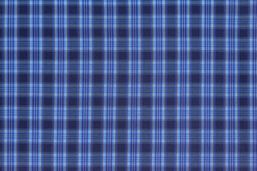 blue checkered fabric
