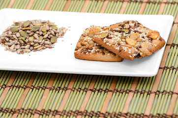 Biscuits and seeds
