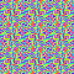 Seamless pattern background from a variety of multicolored squares.
