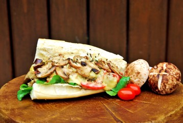 Sanduiche Vegetariano