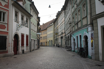 Fototapeta na wymiar Bamberg Street View