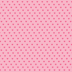 Heart background vector pattern - St Valentines day illustration repeating hearts popular love heart decor inspiration idea