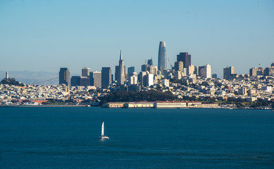 San Francisco downtown cityscape