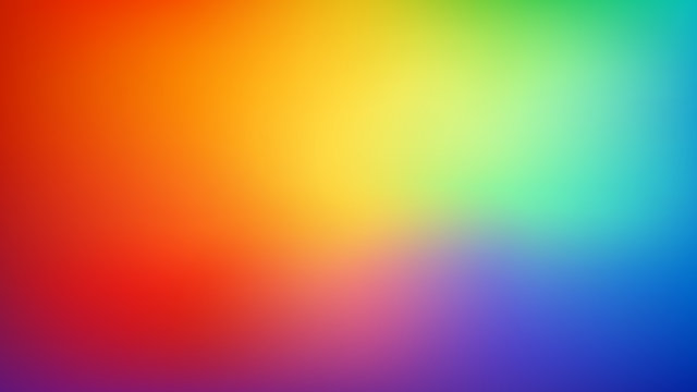 Smooth and blurry colorful gradient mesh background. Modern bright rainbow colors. Easy editable soft colored vector banner template. Premium quality.