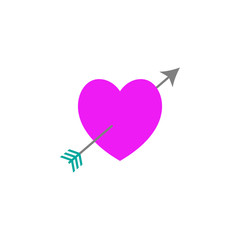 Valentines day, romantic icon. Element of Web Valentine day icon for mobile concept and web apps. Detailed Valentines day, romantic icon can be used for web and mobile