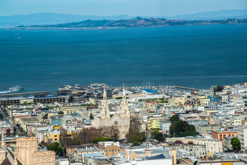 San Francisco Saints Peter and Paul Church at Washington Square