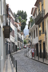 Fototapeta na wymiar Madeira street