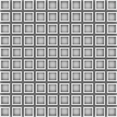 Fototapeta premium Abstract corrugated surface of white material. 3D illustration.