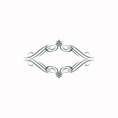 decorative elements border corner classic elegant