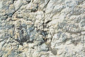 Post-glacial stone surface with lot of cracks