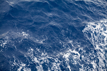 Fototapeta premium Water texture - deep clear water from Aegean sea