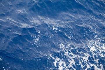 Water texture - deep clear water from Aegean sea