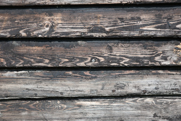 Vintage natural wood background – wall. Old weathered wooden plank in gray color. Natural wood texture. Wood for interior exterior decoration, industrial construction concept. Vintage natural wood bac
