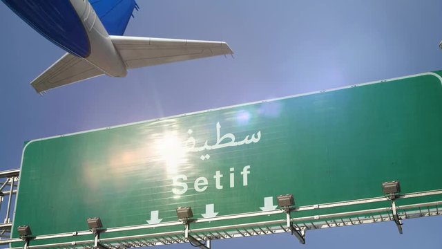 Airplane Take off Setif