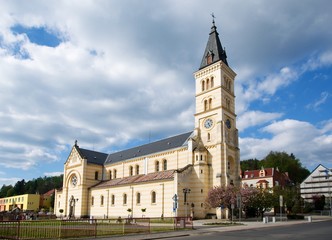 Fototapeta na wymiar Kraslice, Western Bohemia, Czech republic