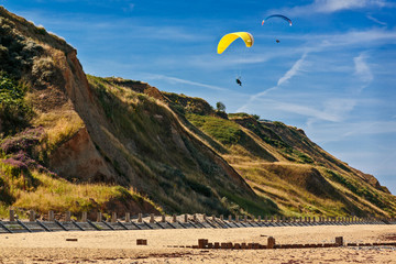 Mundesley Beach Summer Paragliding
