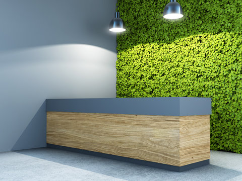 Reception in new office