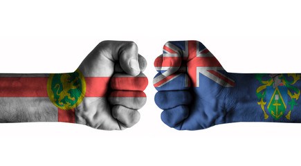 Alderney vs pitcairn islands
