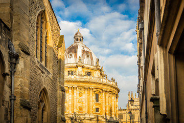 Radcliffe camera in the morning, Oxford