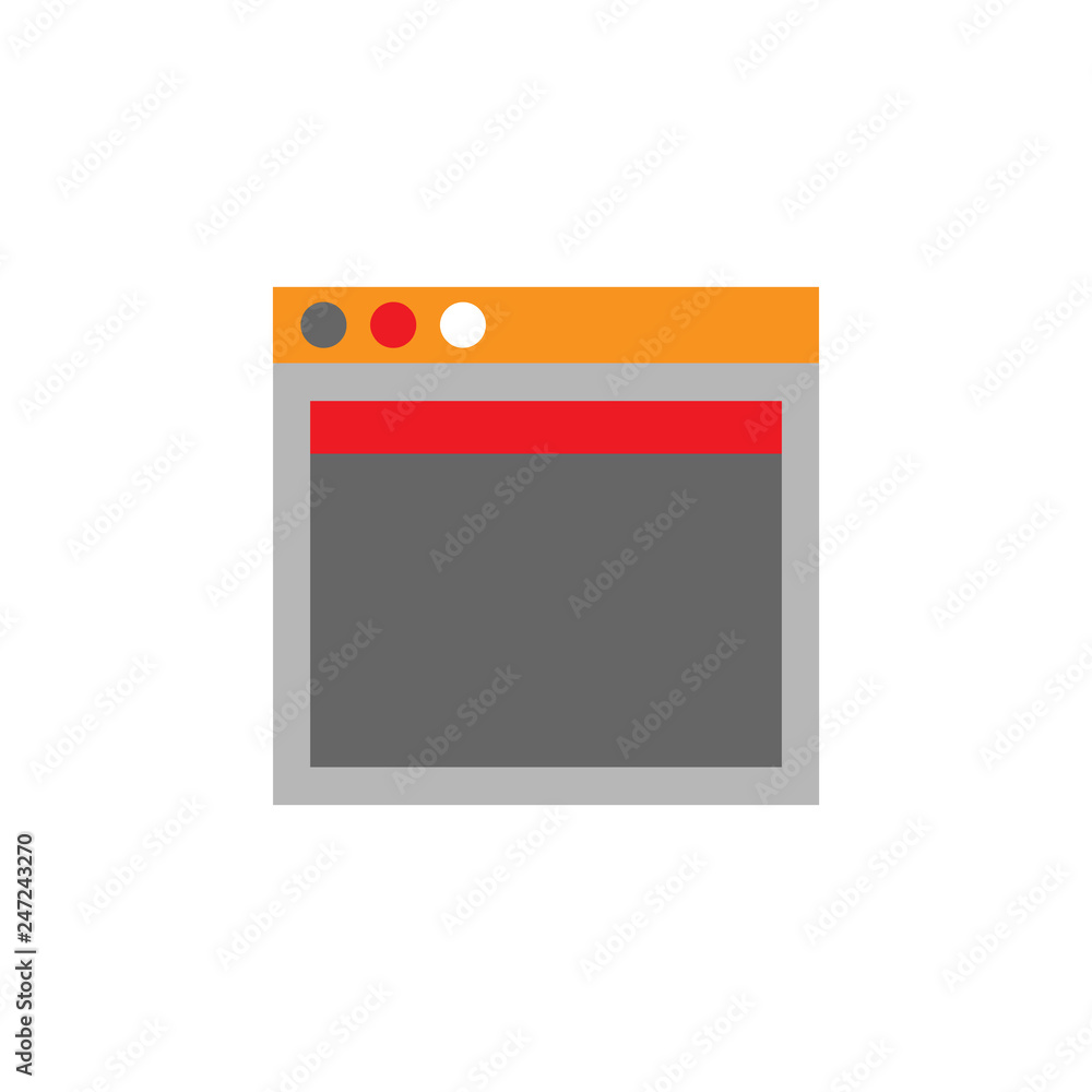 Poster design, website icon. element of web desing icon for mobile concept and web apps. detailed design, w