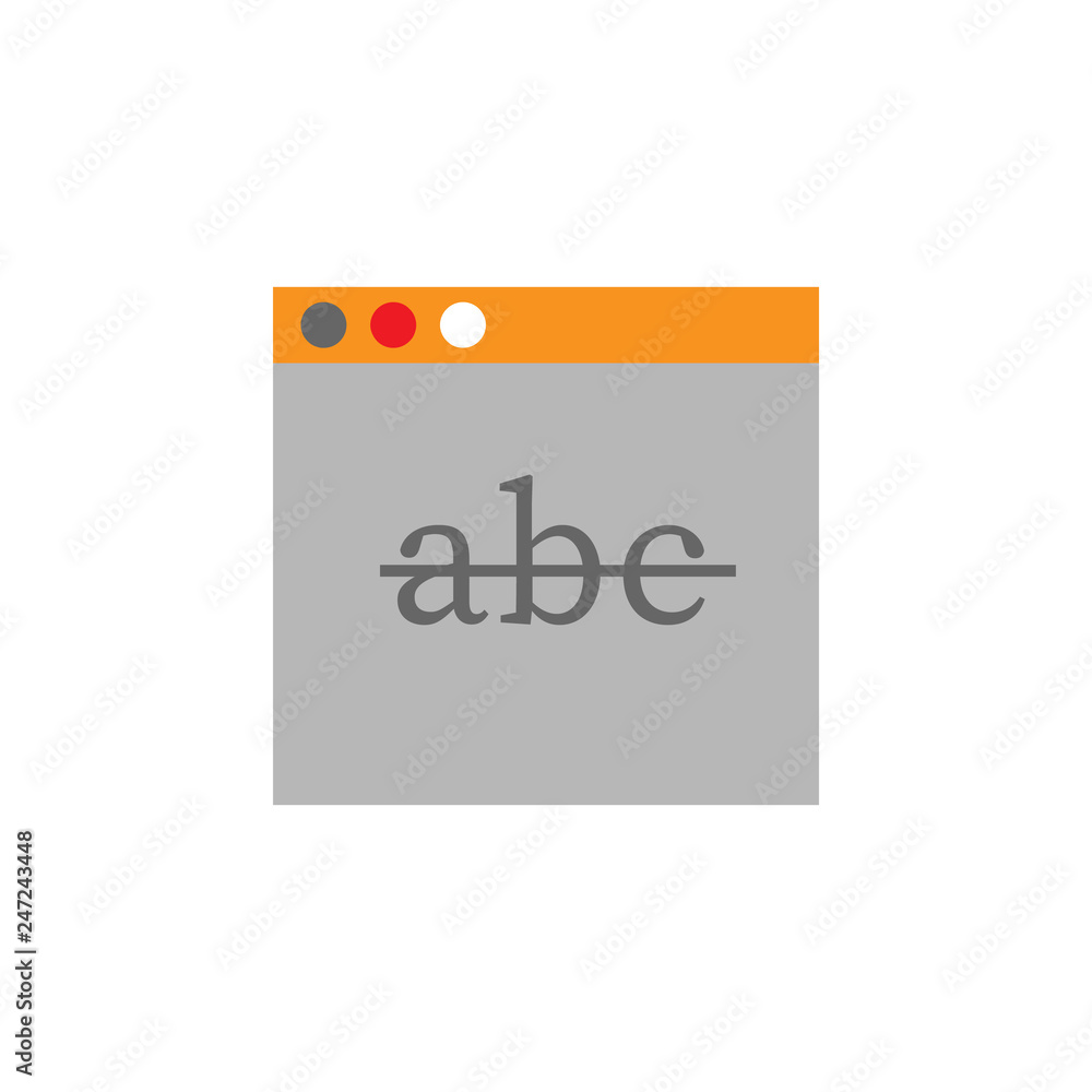 Poster illustration, site icon. element of web desing icon for mobile concept and web apps. detailed illust