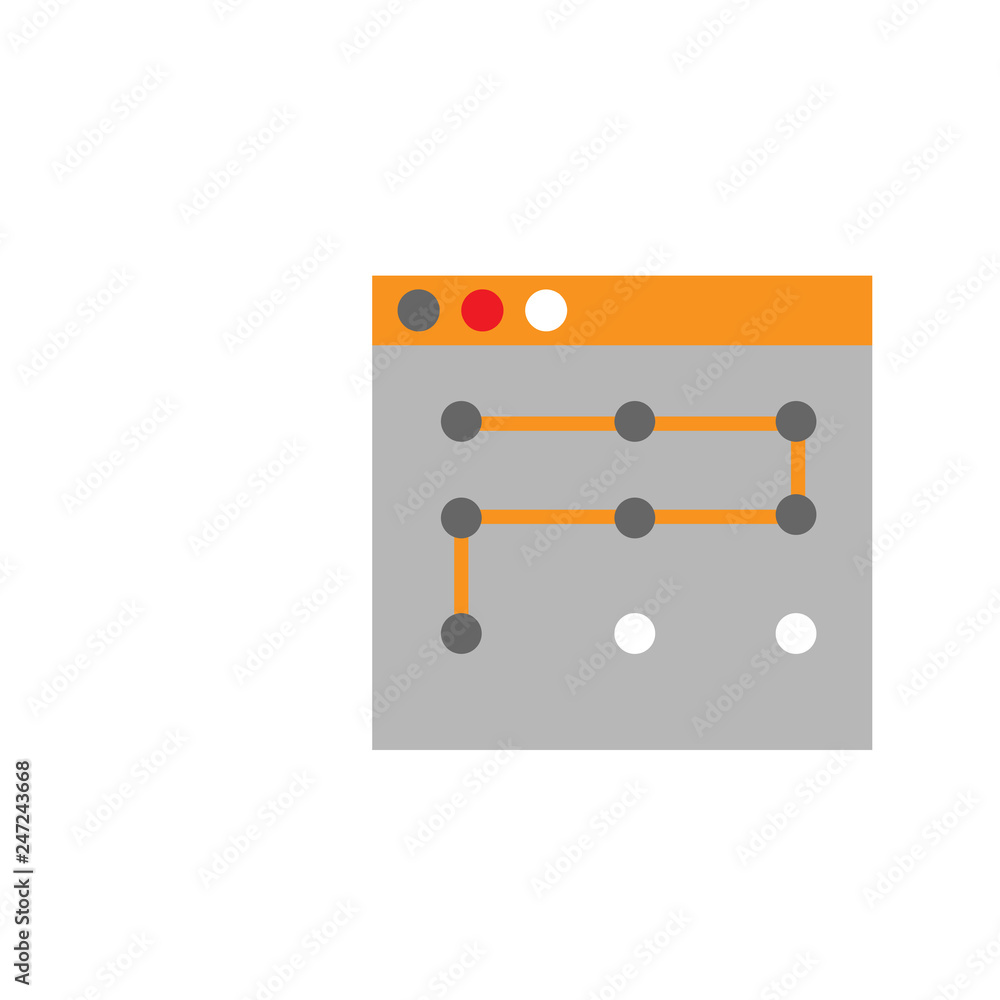 Poster creative, layout icon. element of web desing icon for mobile concept and web apps. detailed creative