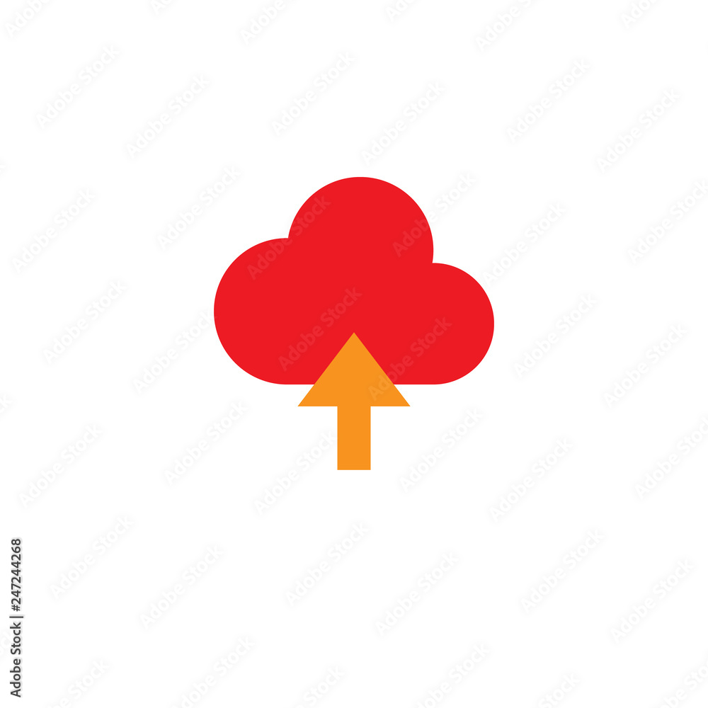 Poster upload, interface icon. element of web desing icon for mobile concept and web apps. detailed upload,