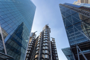 Naklejka premium Office buildings in London