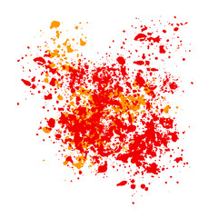 Naklejka premium Vector texture, lots of shards of different sizes. Blot, paint splashes or pieces of chalk