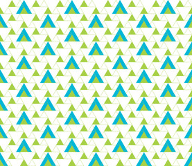 Triangular seamless geometric pattern. Seamless abstract triangle geometrical background. Modern Infinity geometric pattern. Vector illustration.