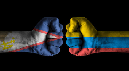American samoa vs Colombia