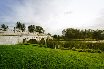Bridge to the Japanese Garden