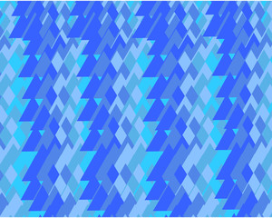 Fototapeta na wymiar blue abstract geometric background consisting of a set of triangles