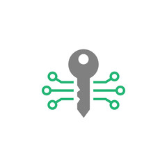 Key, protection icon. Element of Cyber and Security icon for mobile concept and web apps. Detailed Key, protection icon can be used for web and mobile