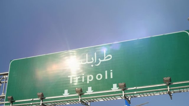 Airplane Landing Tripoli
