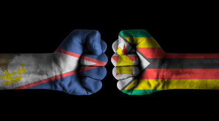 American samoa vs Zimbabwe