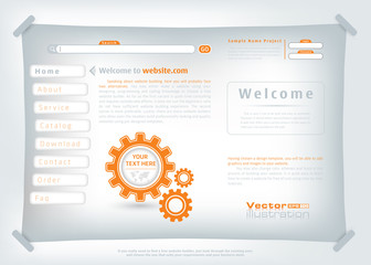 Website Design Template