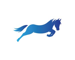 Horse Logo Template Vector illustration