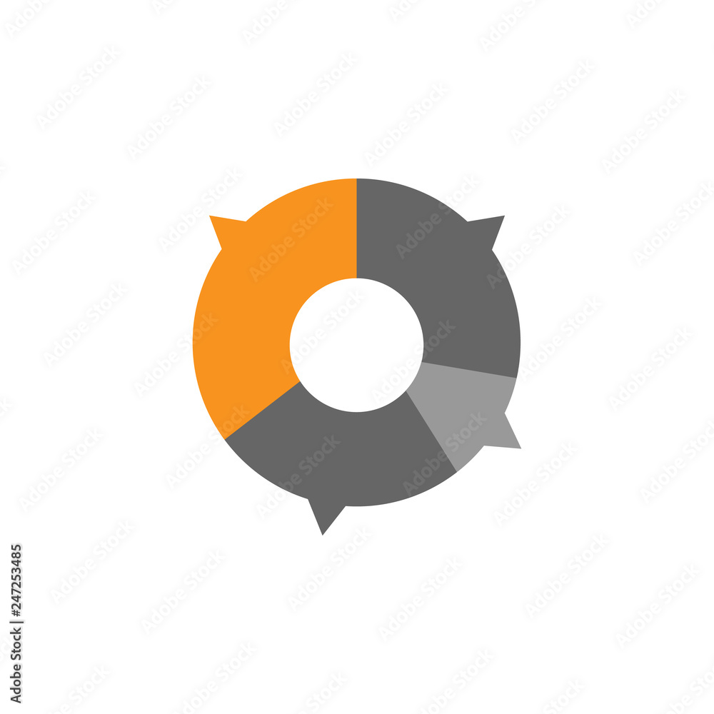 Poster analytics and annotation icon. element of financial, diagrams and reports icon for mobile concept an