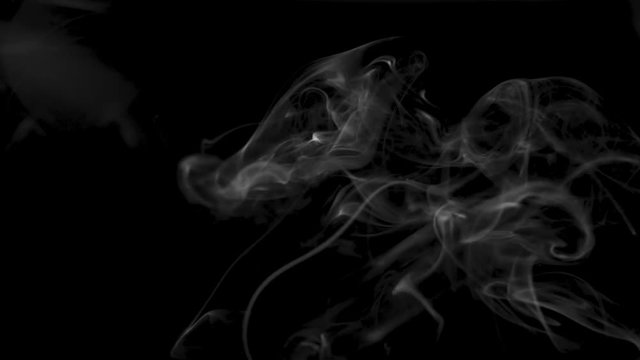 white smoke on black background, smoke background, abstract smoke on black background