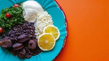 Feijoada, traditional Brazilian food