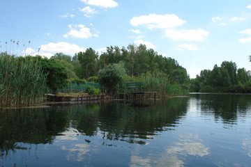 Fototapeta na wymiar water river lake